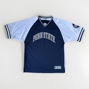 VTG COLOSSEUM SPORTS Penn State Nittany Lions Baseball Jersey Men's Size Large